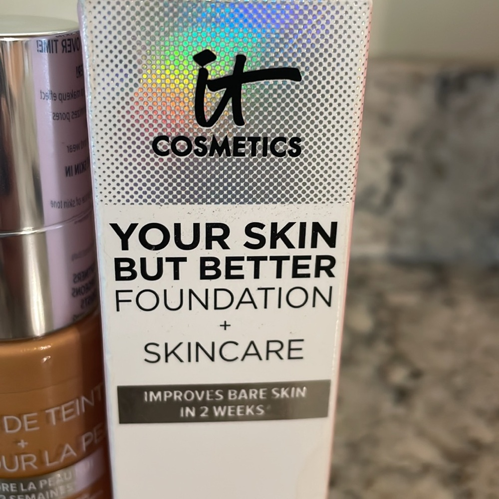 NIB IT Cosmetics Your Skin But better Foundation + Skincare Tan Warm 44 - Picture 6 of 8